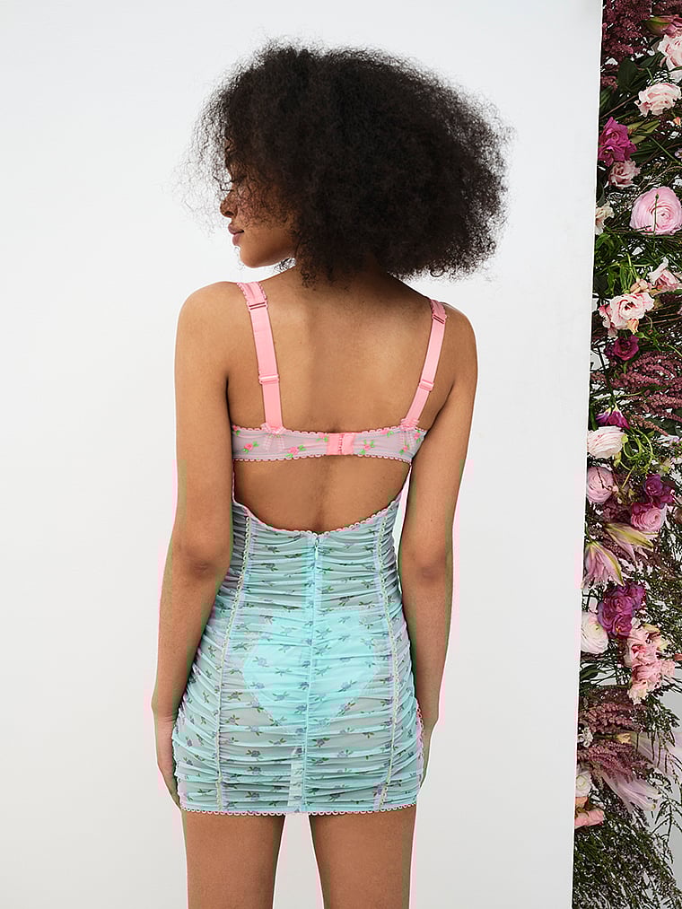 Victoria's Secret, For Love & Lemons Garden Party Negligé, onModelBack, 2 of 5