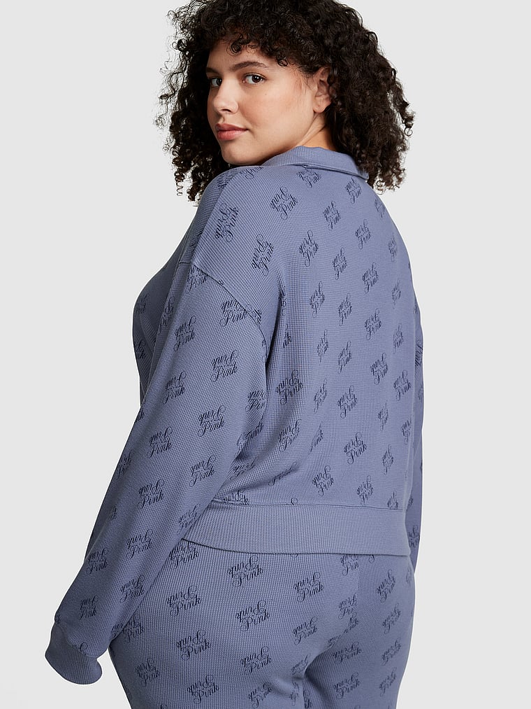 PINK Thermo-Schlafshirt, onModelBack, 2 of 5