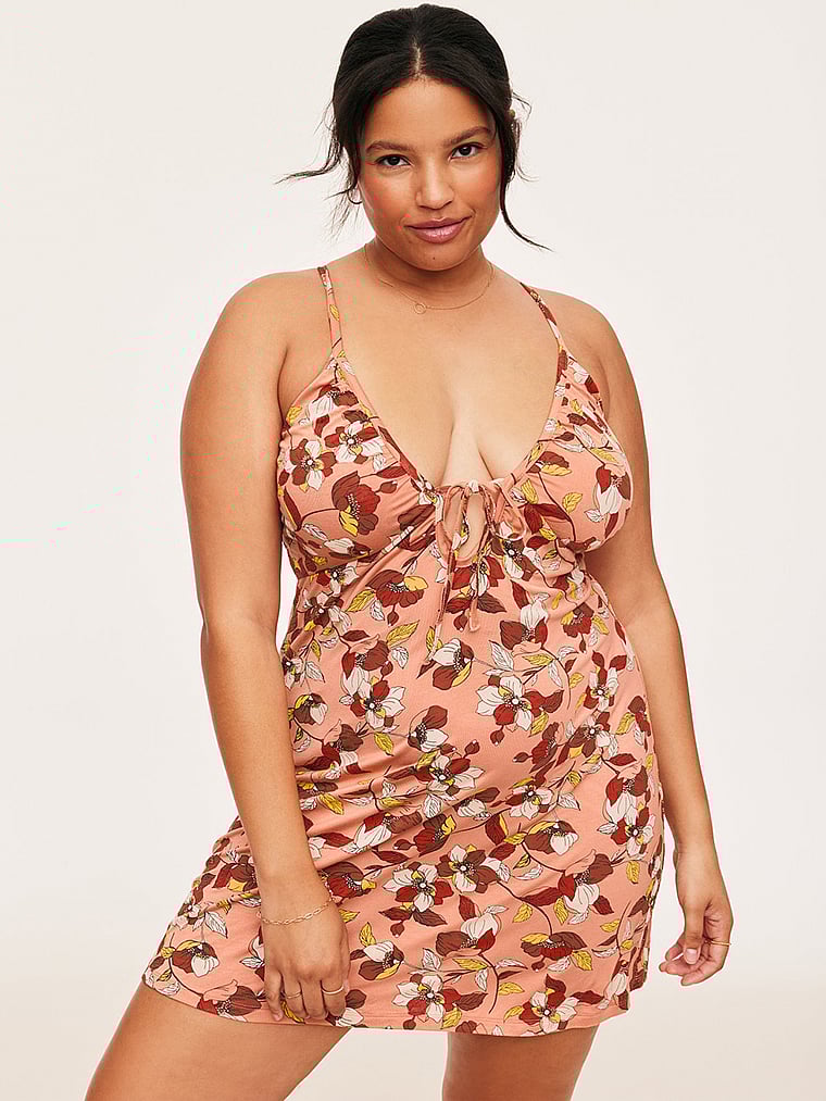 Victoria's Secret, Adore Me Laylani Negligé, onModelFront, 1 of 5