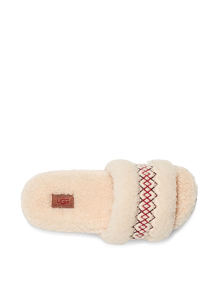 UGG® Cozetta UGG Braid Hausschuhe, offModelBack, 2 of 3