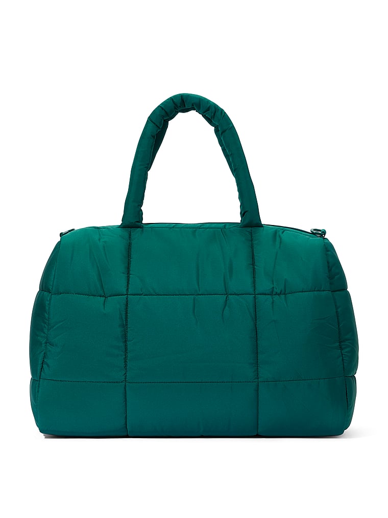 PINK Gesteppte Duffle-Tasche, offModelBack, 3 of 4