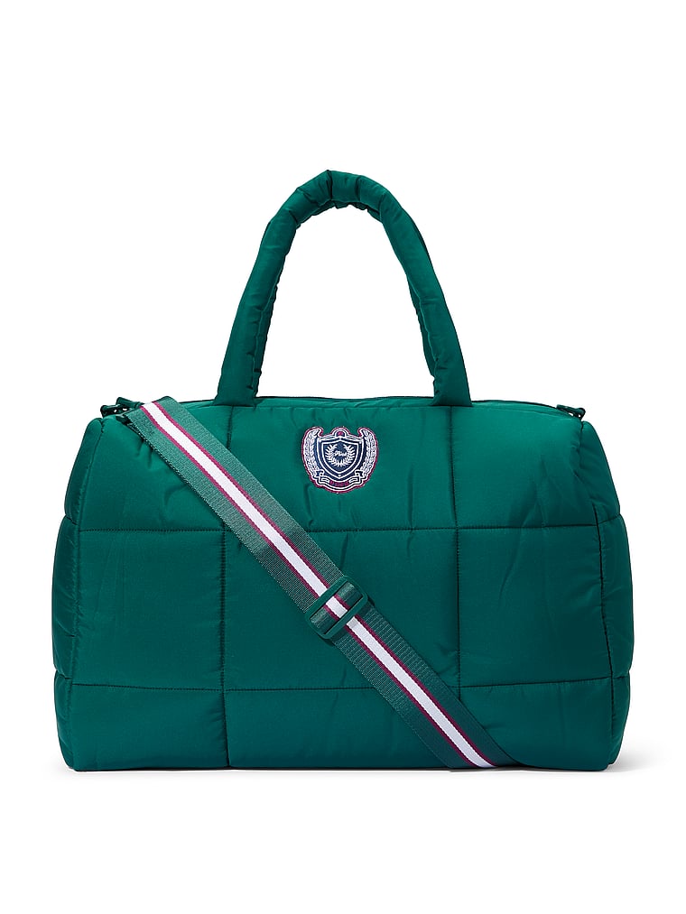 PINK Gesteppte Duffle-Tasche, offModelFront, 2 of 4