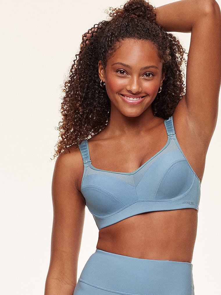 Victoria's Secret, Adore Me Maho Sport-BH mit starkem Halt, onModelFront, 1 of 3