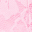 Pink Bubble Heart Print